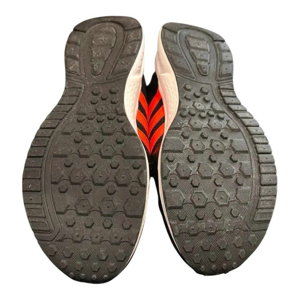 Adidas Neo VS Star Men's Black Neon Orange AW5261 Sneakers 9